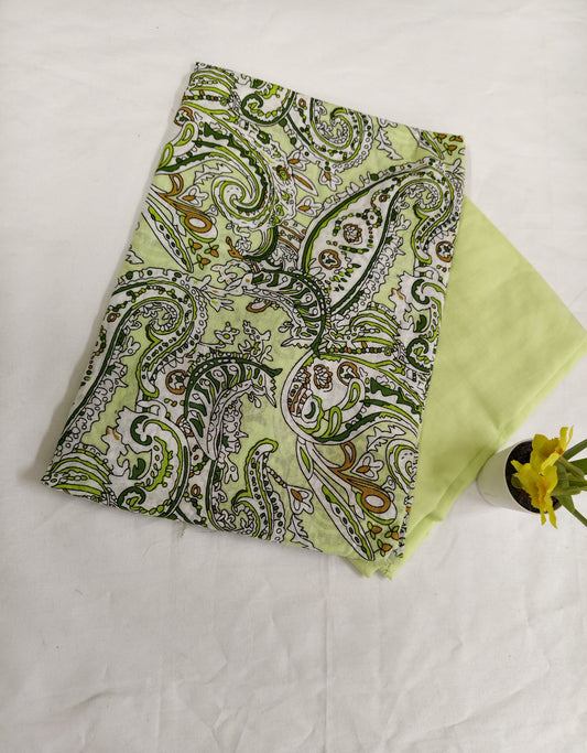 Imported 100%cotton top and bottom set