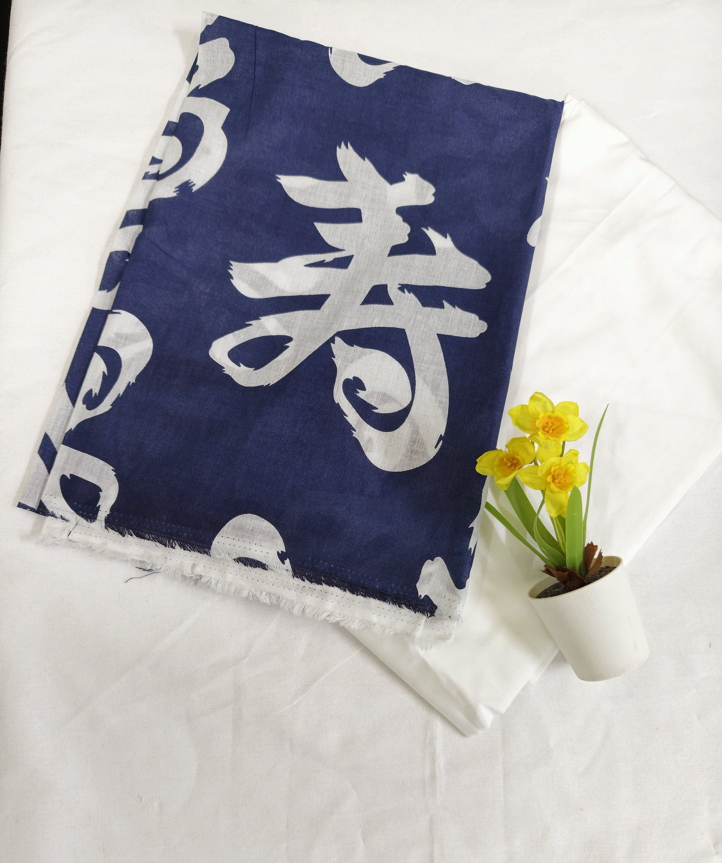 Imported 100%cotton top and bottom set