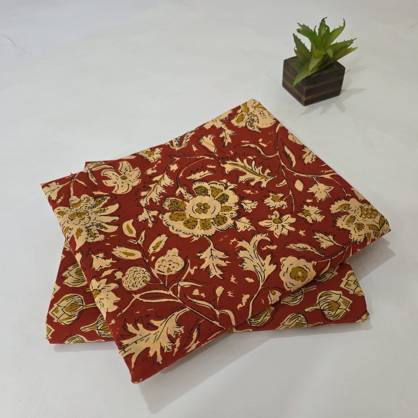Designer hand block print Cotton top and bottom set